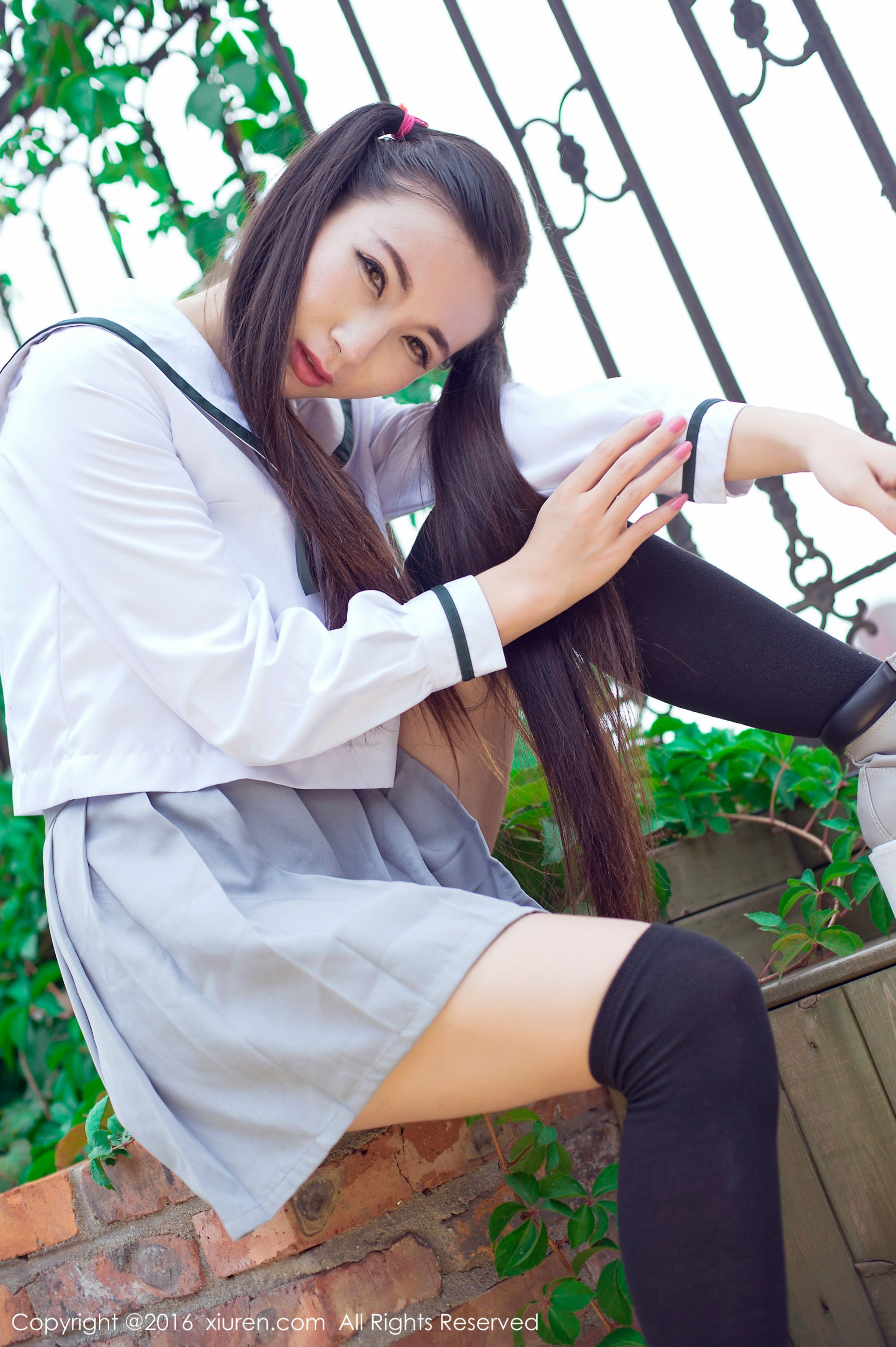  赵颖《爆乳细腰小女生的极度诱惑》 秀人网 No.603第20张