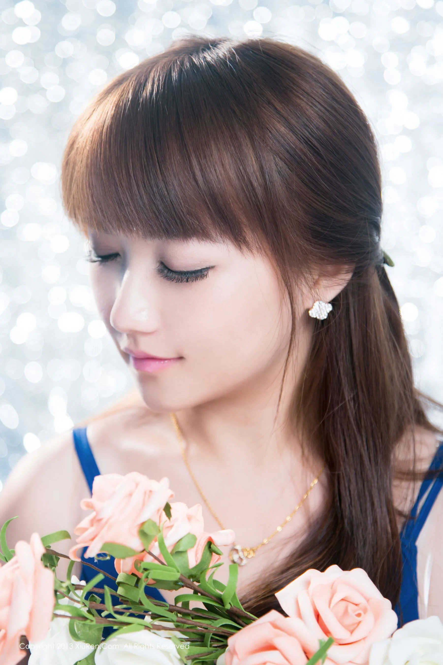  默漠无荢 小清新合集 秀人网 No.053第19张