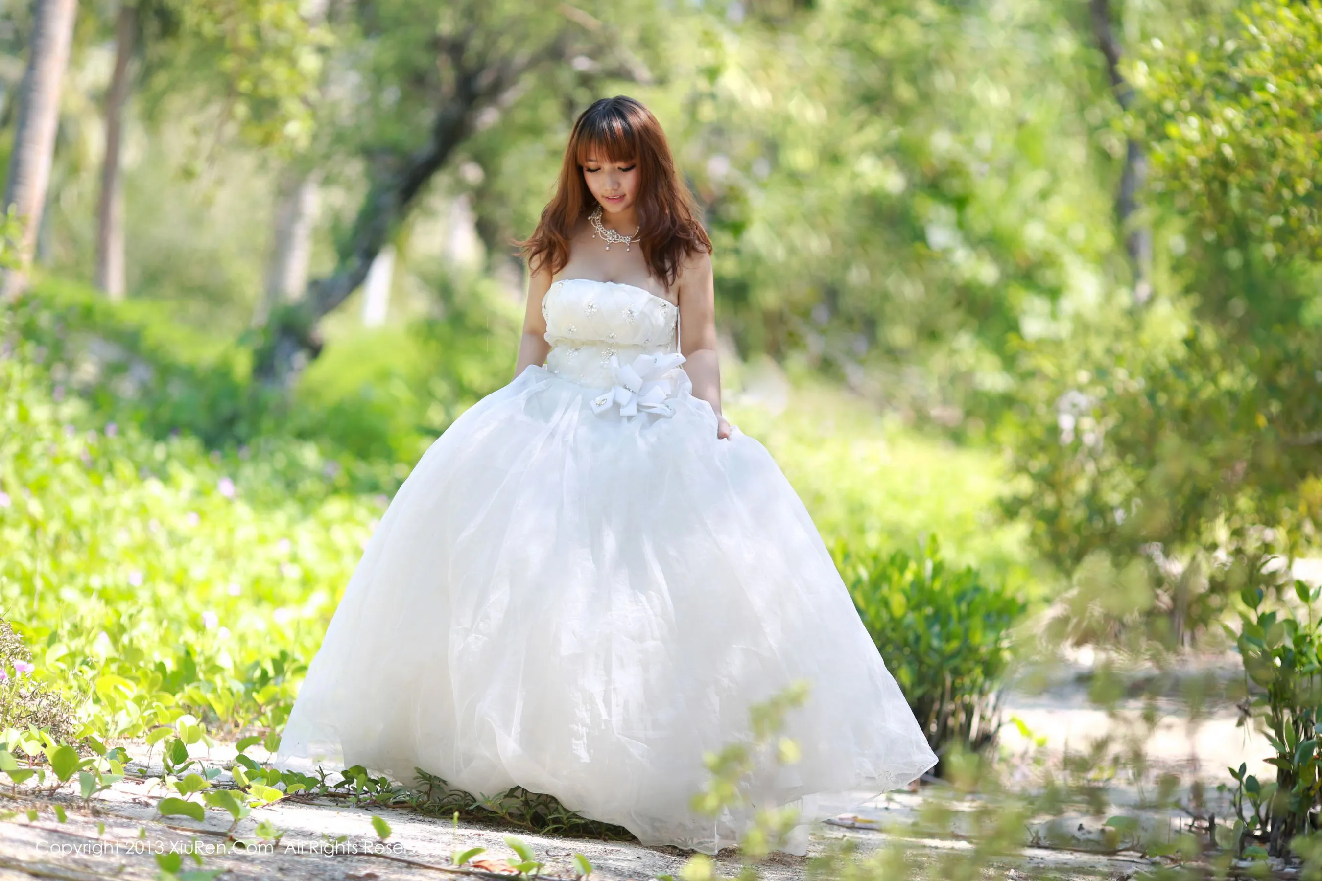  默漠无荢 小清新合集 秀人网 No.053第17张