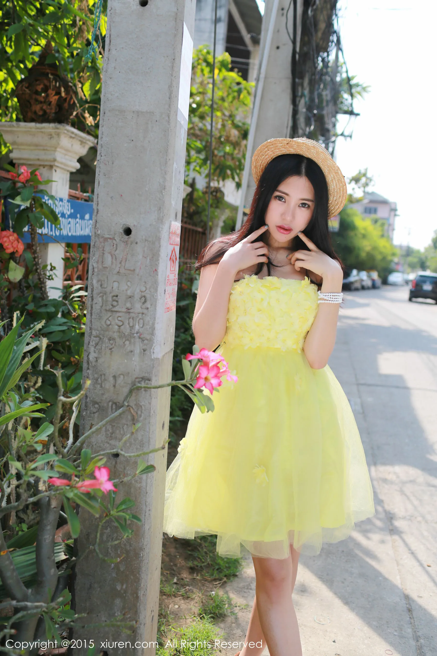  绮里嘉ula《泰国清迈旅拍》小清新外拍 秀人网 No.296第3张