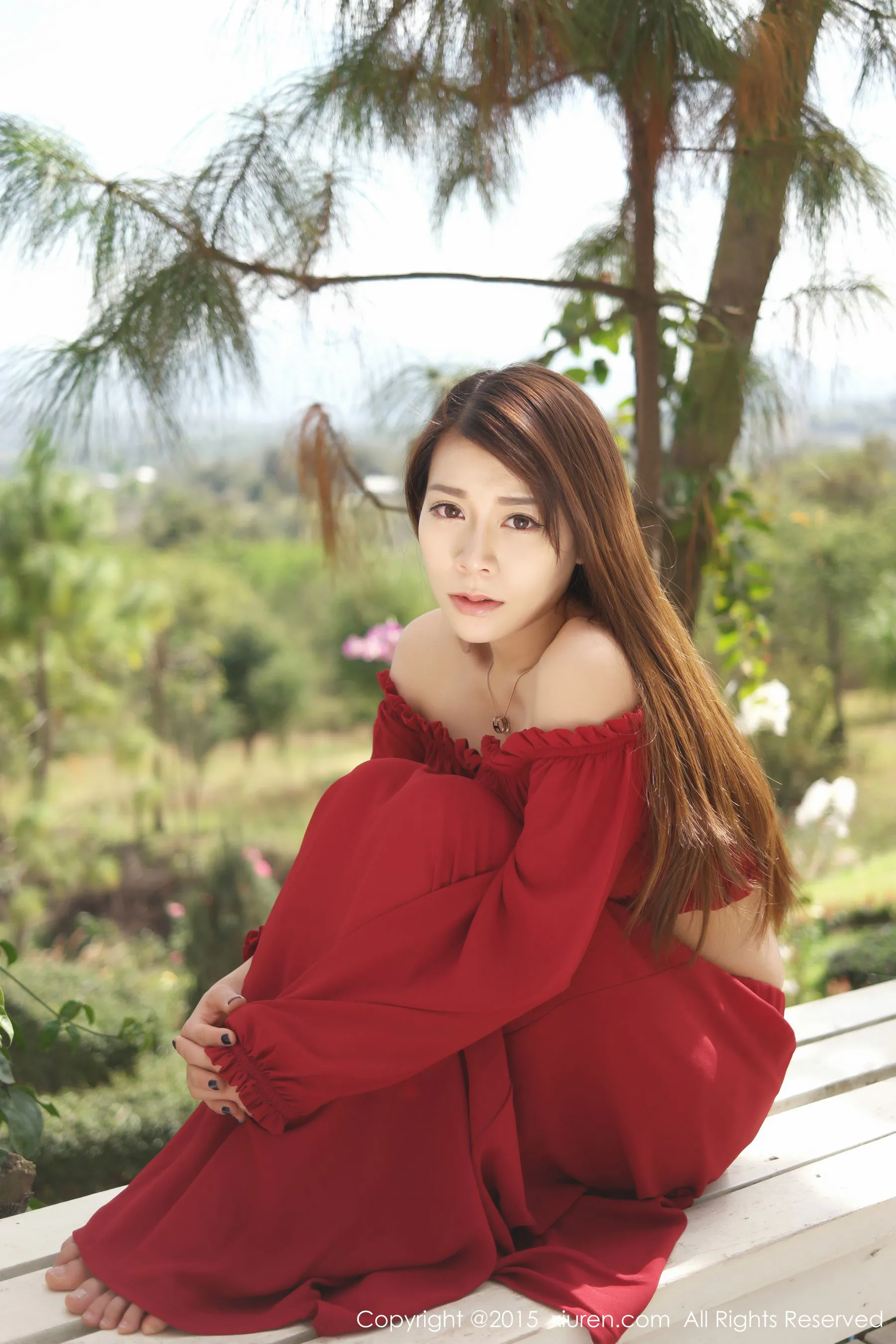 vetiver嘉宝贝儿《泰国旅拍》长裙女神系列 秀人网 No.303第5张