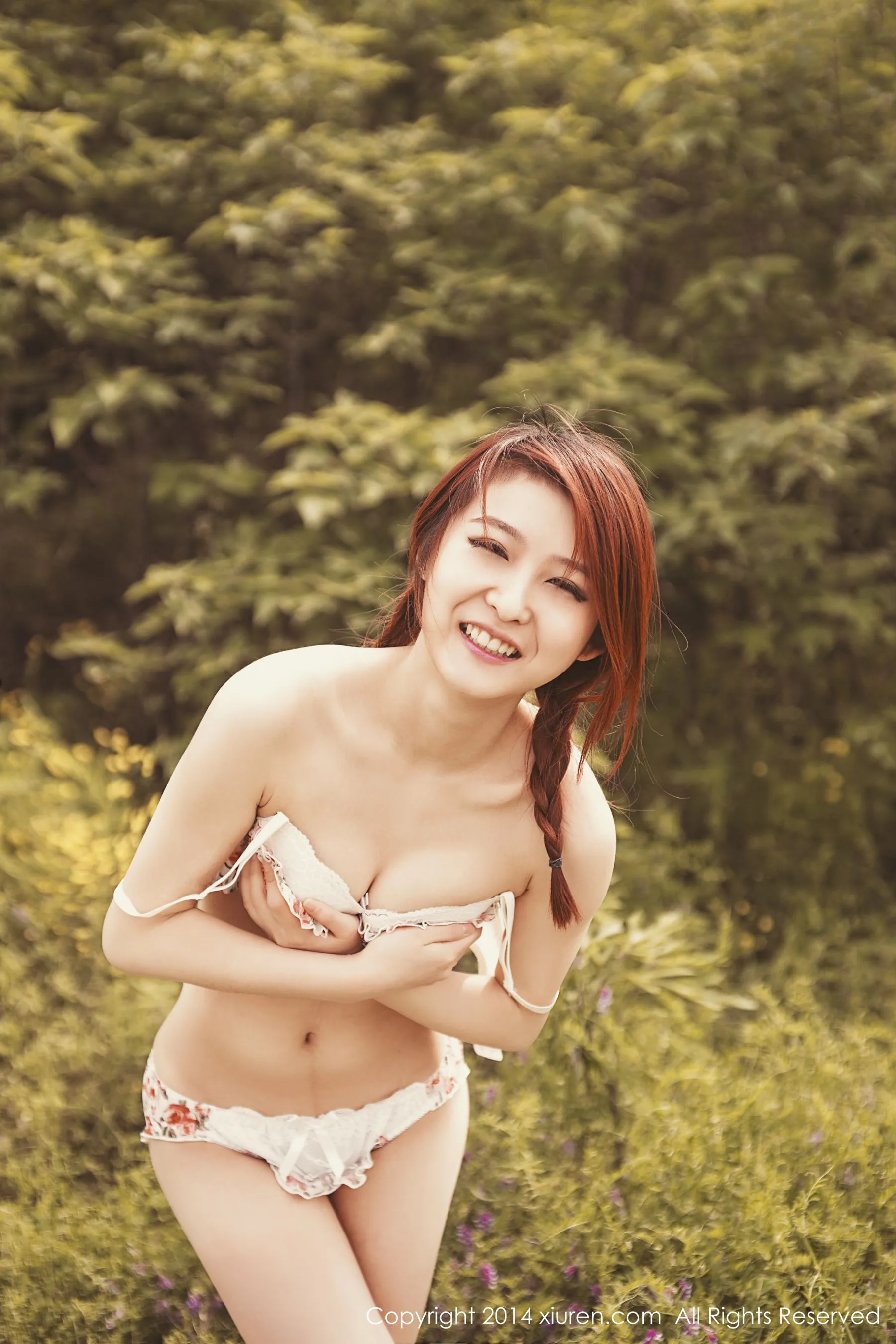  Medusa《阳光少女外拍》 秀人网 No.202第2张