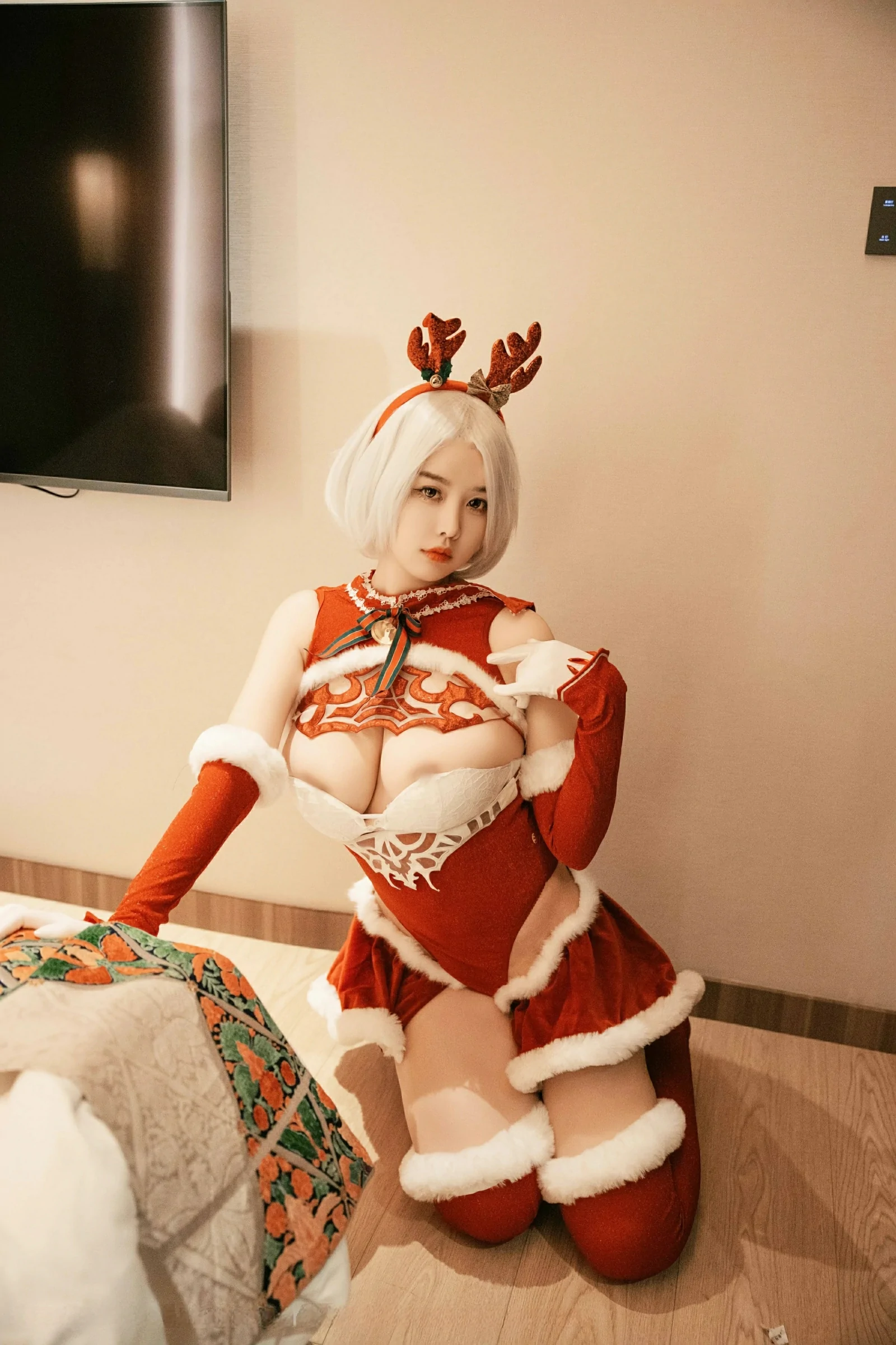  XiuRen 秀人 No.9660 樱桃小犊子 [55P]第8张