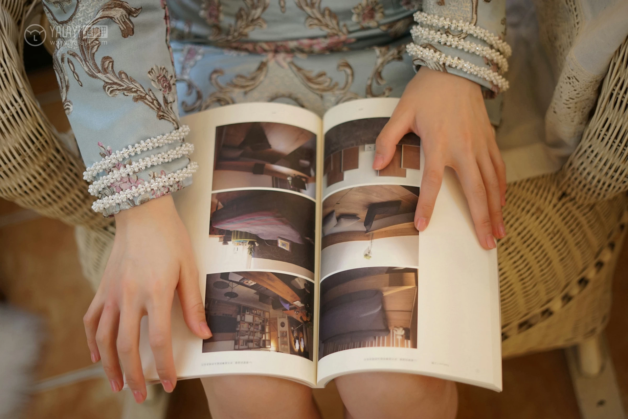 [YALAYI雅拉伊]NO.155 等2 奥莉 吊脖连衣裙 优雅端庄私房写真集第9张