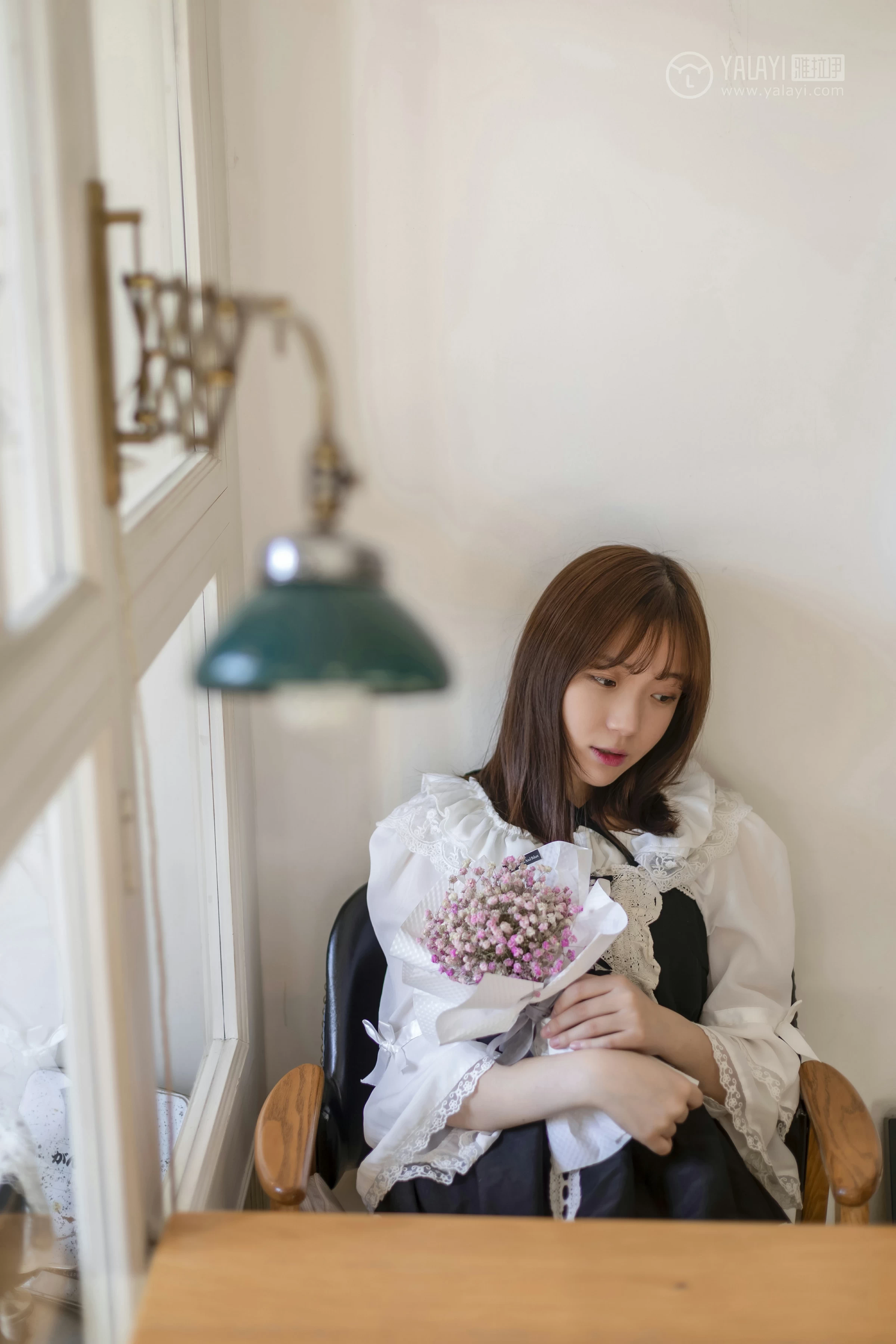 [YALAYI雅拉伊]No.219 半糖洛丽塔 刘开心 情趣公主制服连衣裙性感私房写真集第12张