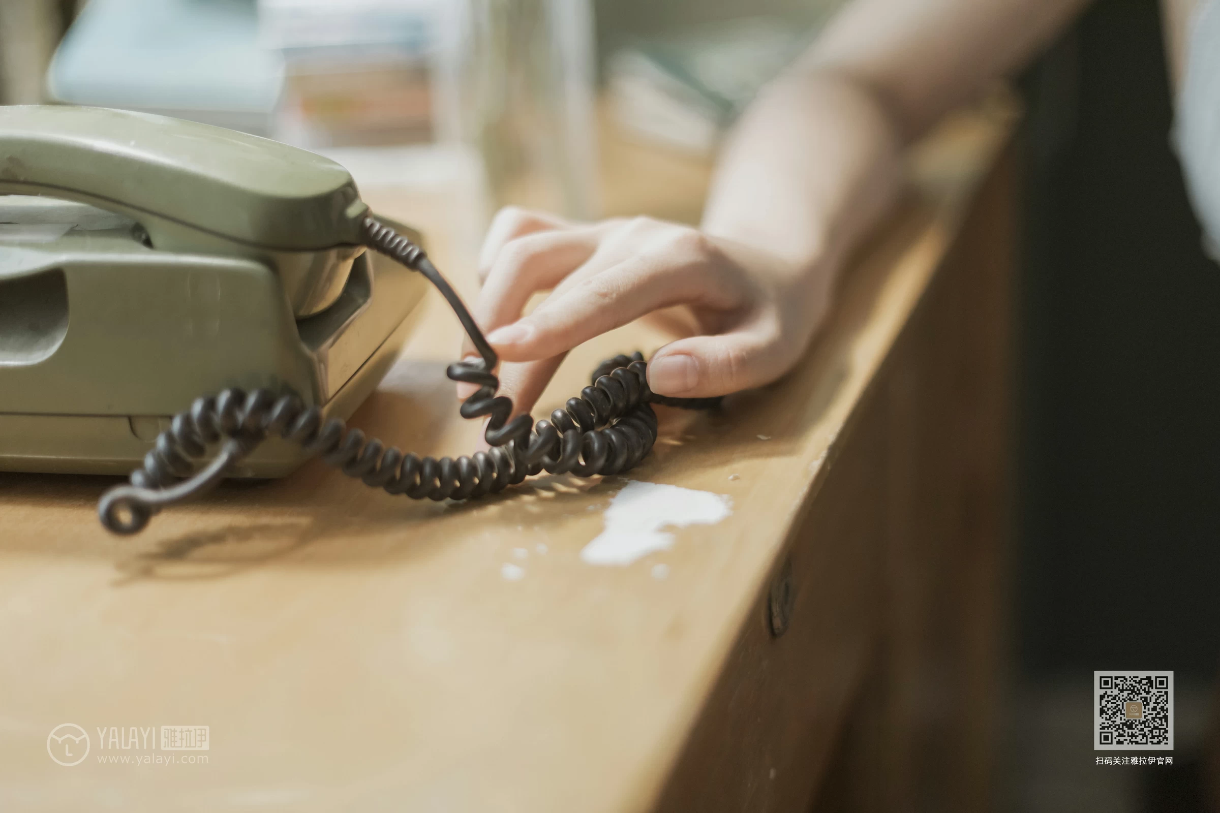 [YALAYI雅拉伊]Vol.513 爱的答铃 韩熙 白色透视蕾丝情趣内衣性感私房写真集第11张