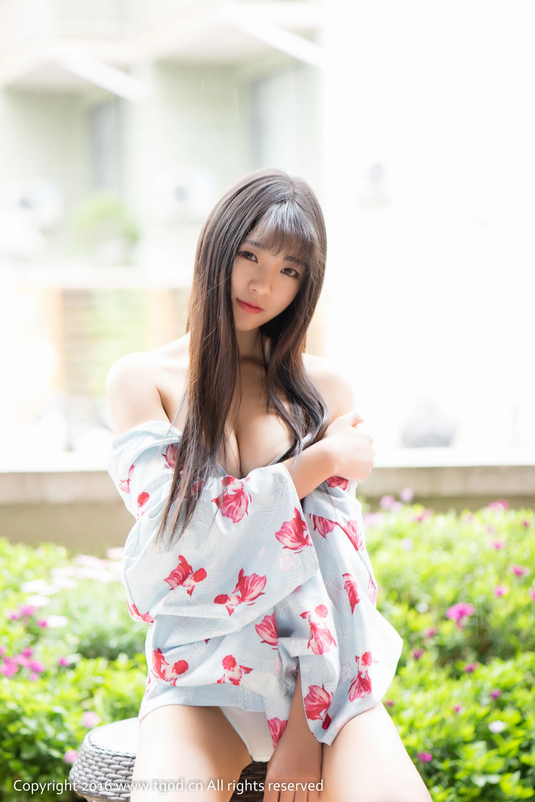 可乐Vicky《大理旅拍》清新和服+性感内衣 推女神/尤蜜荟第6张