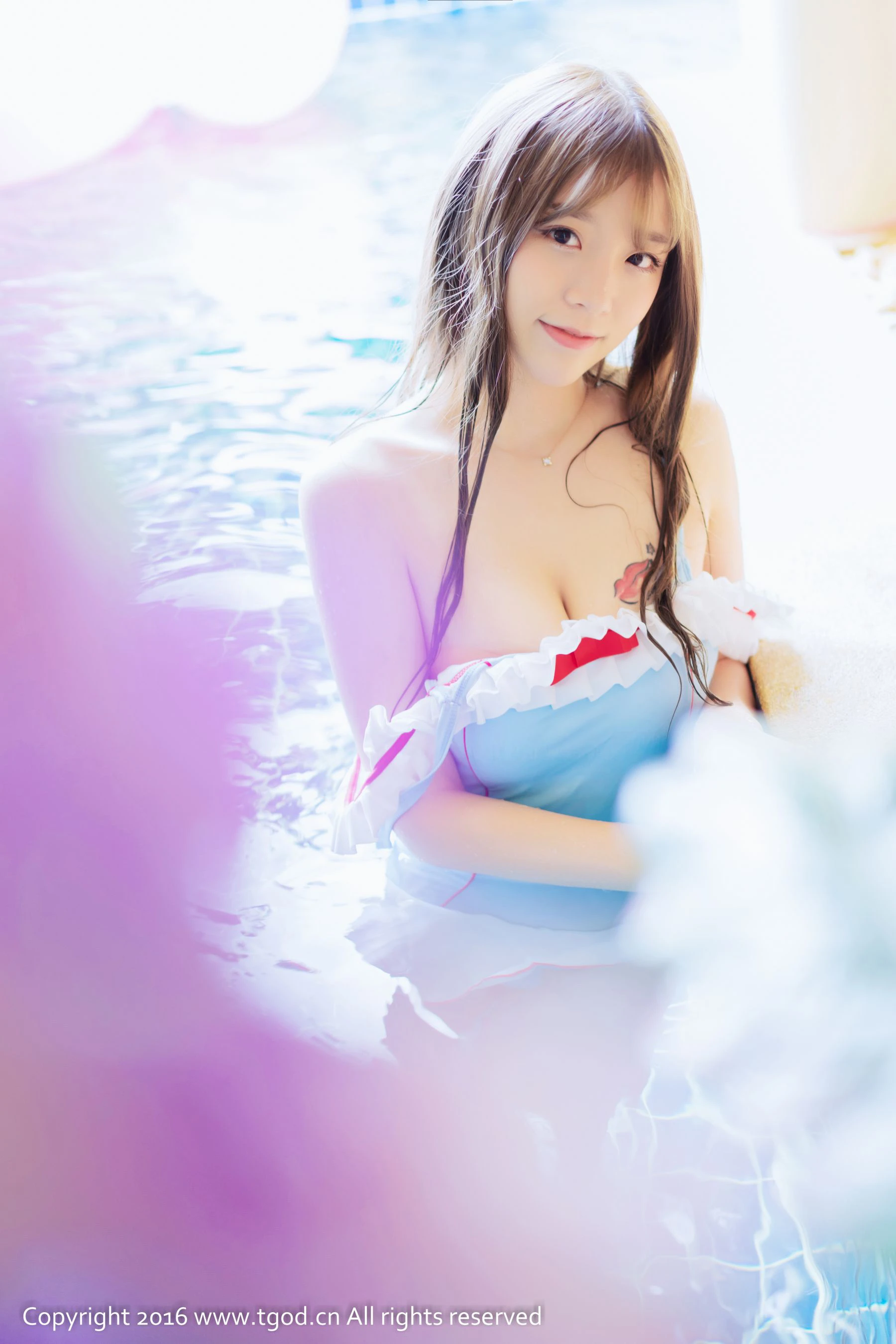  程彤颜《苏梅岛旅拍》绝美清新美少女 推女神/尤蜜荟第6张