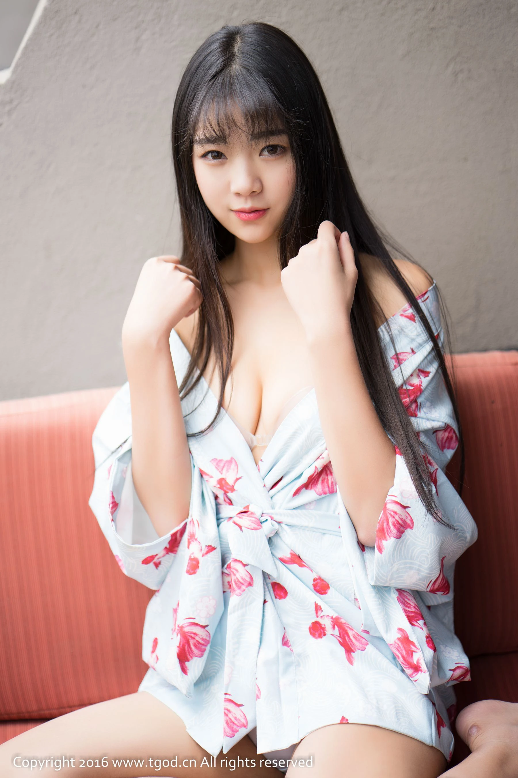 可乐Vicky《大理旅拍》清新和服+性感内衣 推女神/尤蜜荟第5张