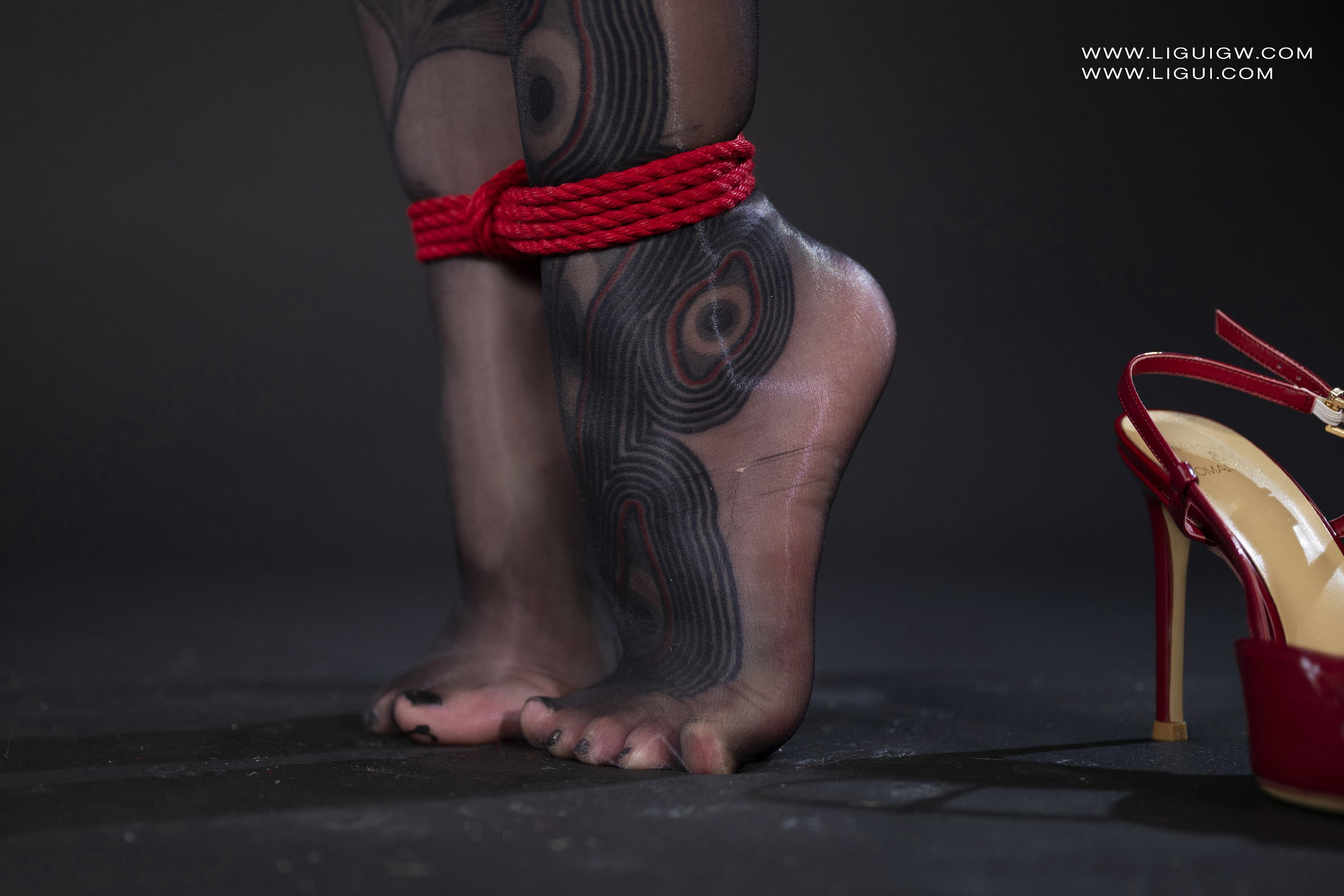 [Ligui丽柜] 2025.10.31《赤缚调教》えたまめ第7张