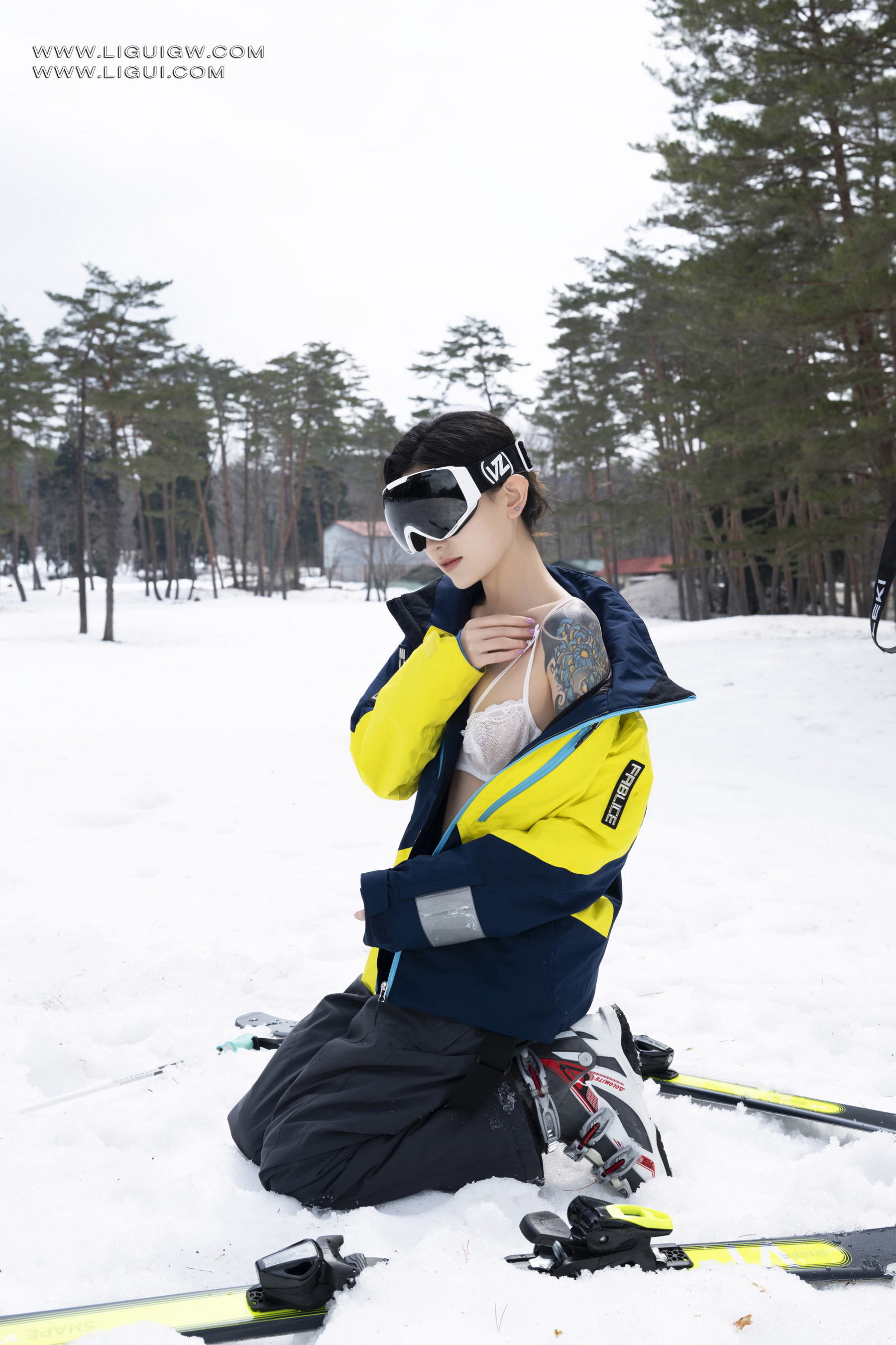 [Ligui丽柜] 2026.01.23《雪境蜕衣极度诱惑》甜甜 Tiantian第6张